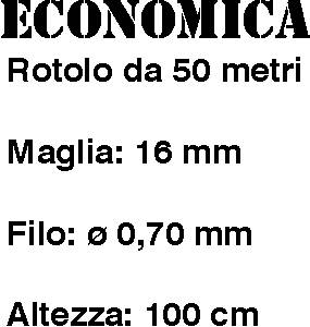 RETE ZINC GARDEN AGRI H122