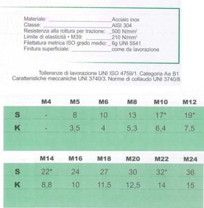 PUNTAZZE Z C/PIAS 50x5H200