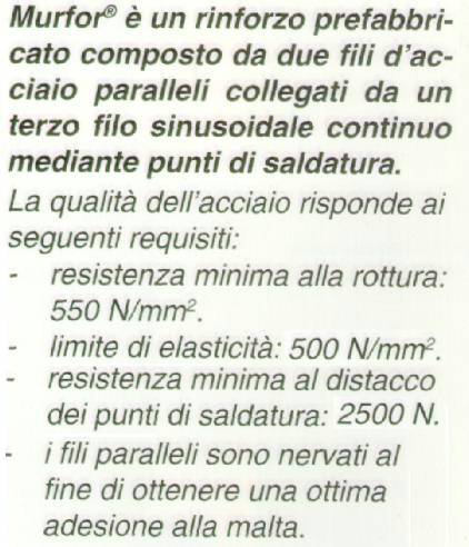 MURFOR ZINCATO RND/Z4  5cm