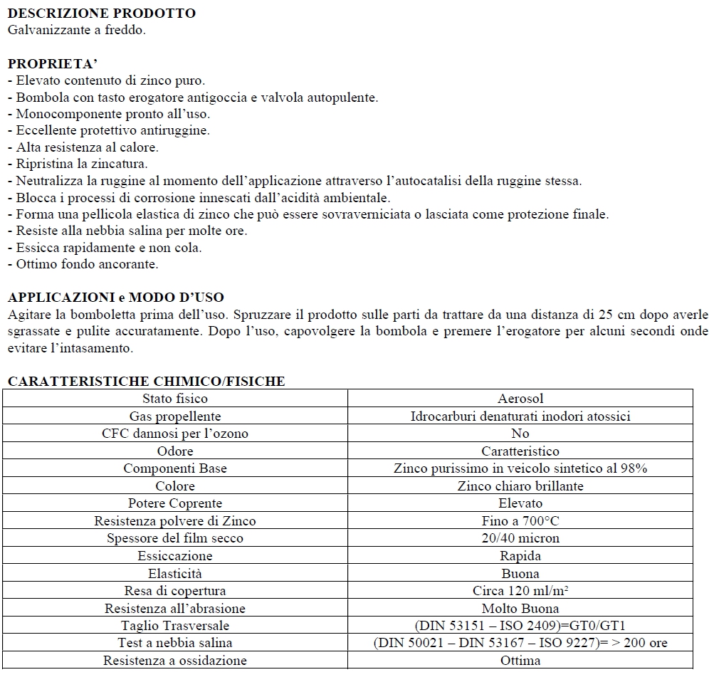ZINCO BRILL 700 C?   400ML