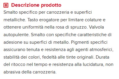 SMALTO METALLI ALLUM RUOTE