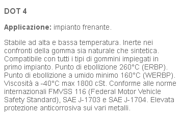 LIQUIDO FRENI DOT 4 175ML 