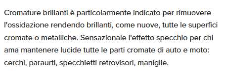 MIRAGE CROMAT.BRILL. 150GR