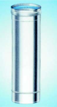 TUBO INOX MONO 1000MM diametro 180