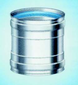 GOMITO 90? INOX MONO diametro 130 