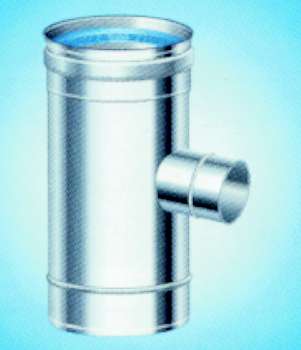 GOMITO 45? INOX MONO diametro 100 