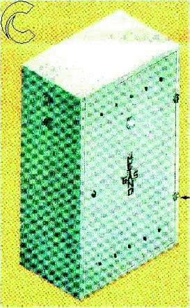 CASSET CONT ZINC H50x40x25