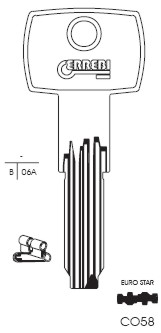 CHIAVE CO58 | CB97        