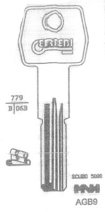 CHIAVE AGB9 | AGB8        