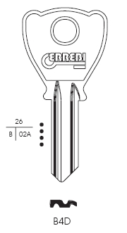 CHIAVE B4D | BE200        