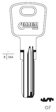 CHIAVE O7 | OC4           