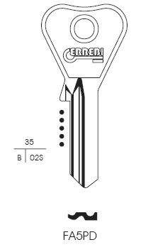 CHIAVE FA5PD | FI064      