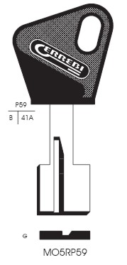 CHIAVE MO5RP59 | MT4RP    
