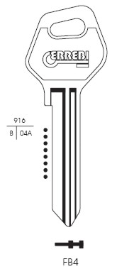 CHIAVE FB4 | FM7          