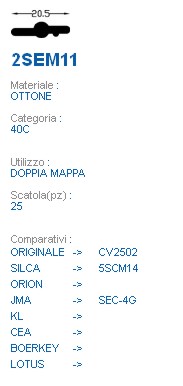 CHIAVE 2SEM11 | 5SCM14    