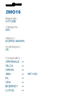 CHIAVE 2MO16  | MTLF      