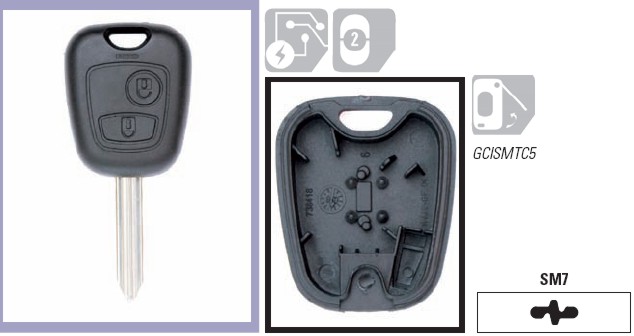 GUSCIO CITROEN B GCISM7C4 