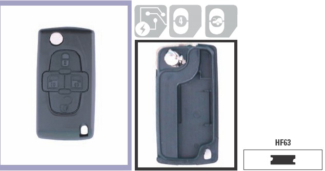 GUSCIO CITROEN A GCIHF63C7