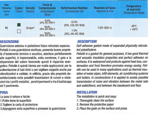 POLISTIK GUARN MM50x3x5 MT