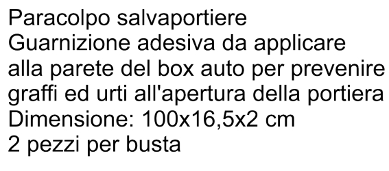 ANTIURTO PARAC SPESSOR 2PZ