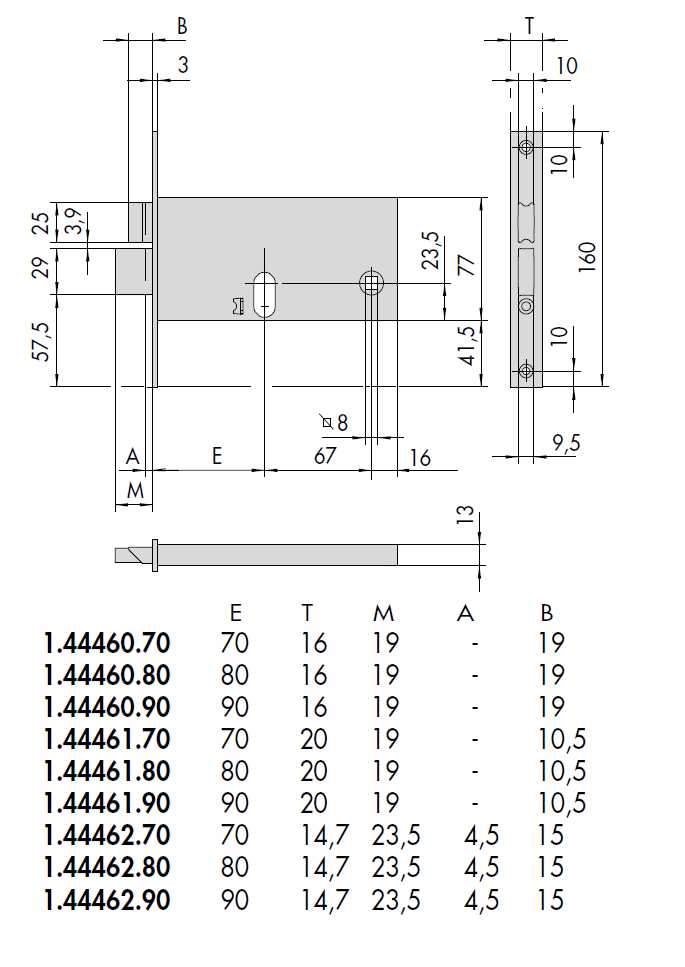 SERR. 2 MAND. SCR H77 T16 
