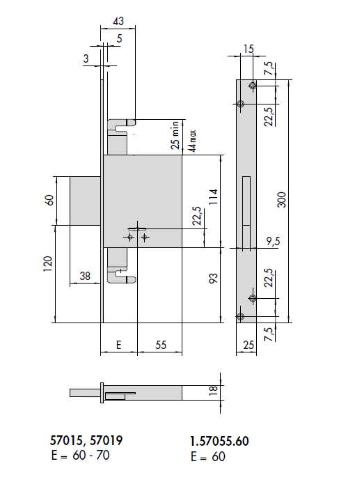SERR.xLEGNO DOP/MAP 4M 3CH