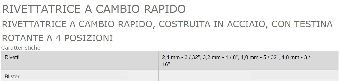 RIVETTAT PROFES C/TES ROT 