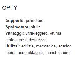 GUANTO OPTY-650 NITR TG 8 