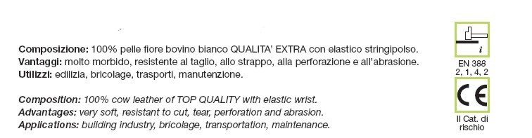 GUANTO FIORE EXTRAQUA TG10