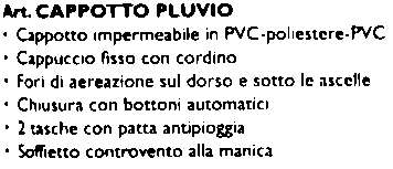 IMPERMEABILE VERDE TG    L