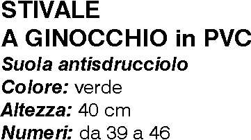 STIVALE A GINOCCHIO  TG 39