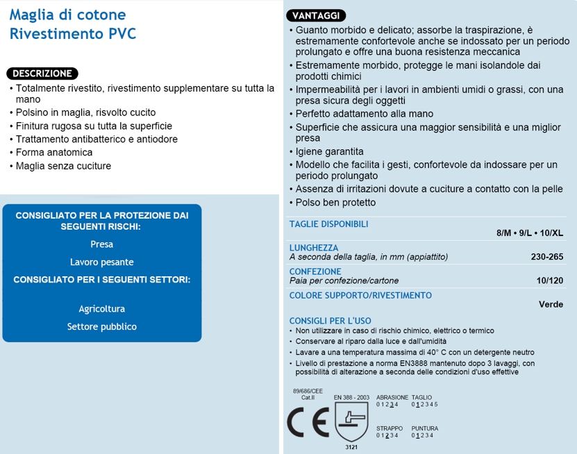 GUANTO SHOWA MOD 600  TG 8