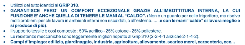 GUANTO THERM451 SHOWA TG 8