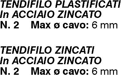 TENDIF PLAS N.2 diametro 17 IMPORT