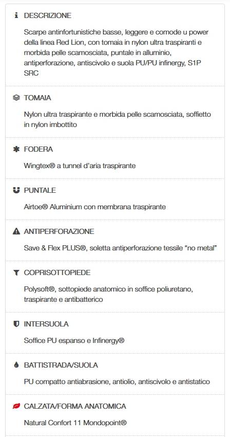SCARPA YELLOW S1P    TG 40