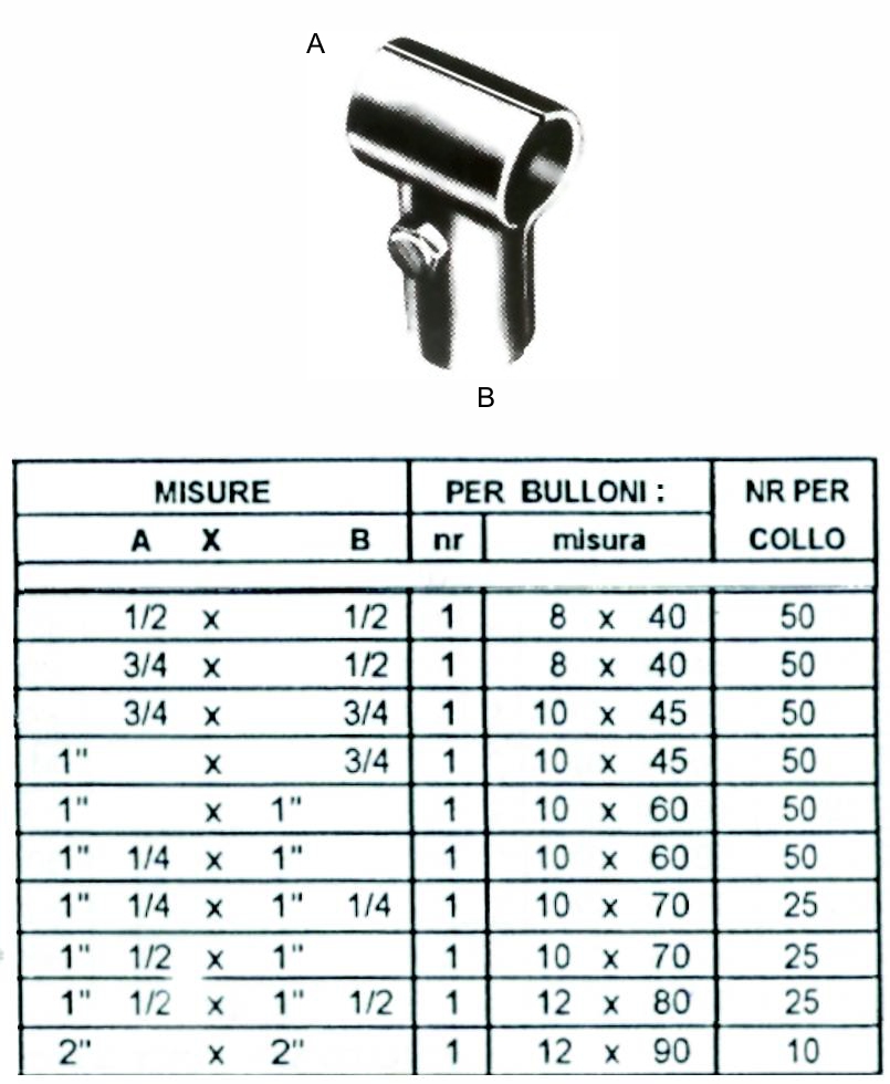 MORSETTI 1B   1/2x1/2  S.B