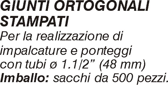 GIUNTO ORTOG TROP STAMP 4B