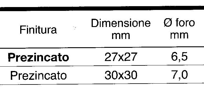 ROND. ROMB.ZINC.30/30 P100