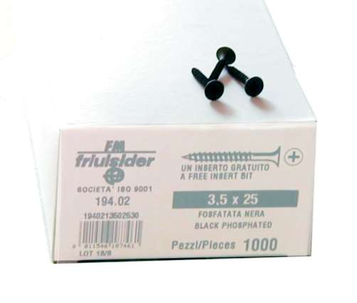 VITE AUTOF.X CARTON 3,5x25