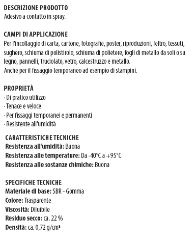 COLLA SPRAY SUPERCHIAR 500