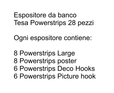EXPO POWERSTRIPS 4 REF 28P