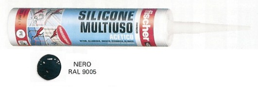 SILICONE ACETIC NERO 280ML