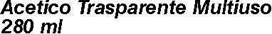 SILICONE ACET.TRASP 280 ml