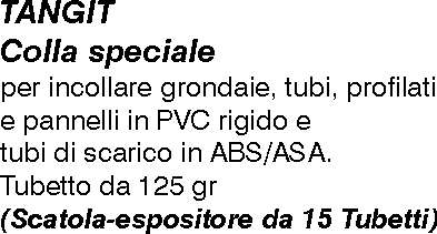 COLLANTE x PVC TANGIT 125g