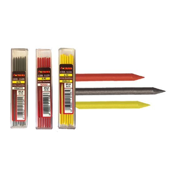 MINA RICAMB diametro 2.8 GRAFIT 6P