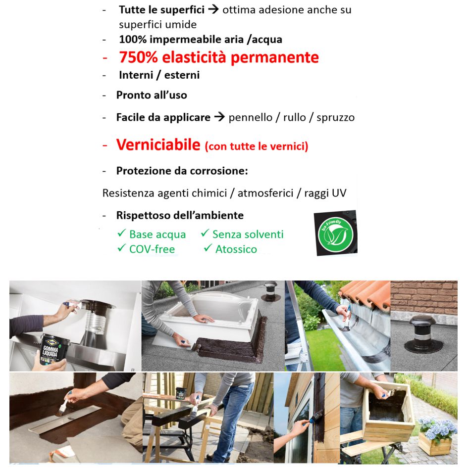 GOMMA LIQUIDA 750 ML      