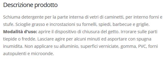 FULIGGI STOP VETRI CAMINI 