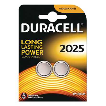 DURACELL PAST DL2025 3V 2P