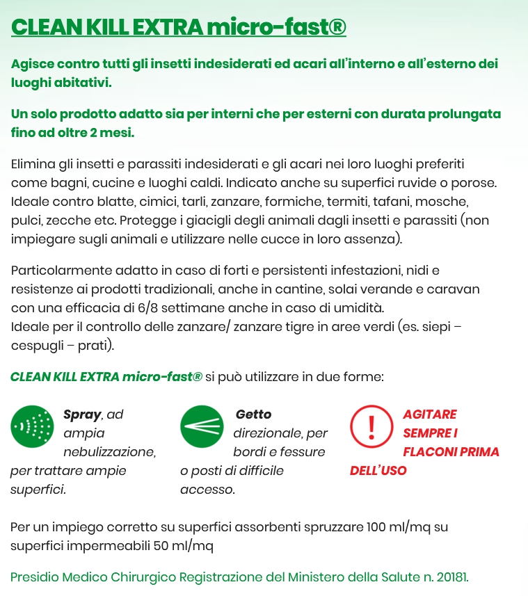 CLEANKILL INSETTIC 375 ML 