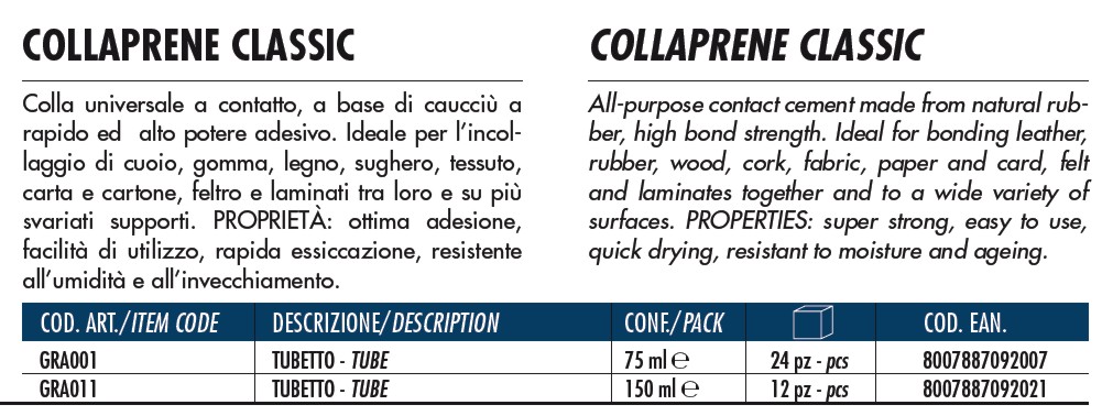 COLLAPRENE CLASSIC 75 ML  